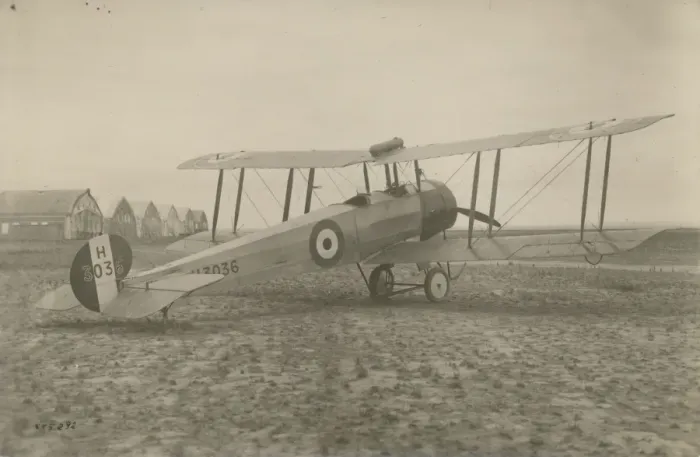 Framed Print : Avro 504K, H3036 or A3-17 Framed Print : Avro 504K, H3036 or A3-17