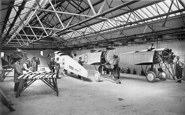 Avro 504Ks (including D8793) under construction