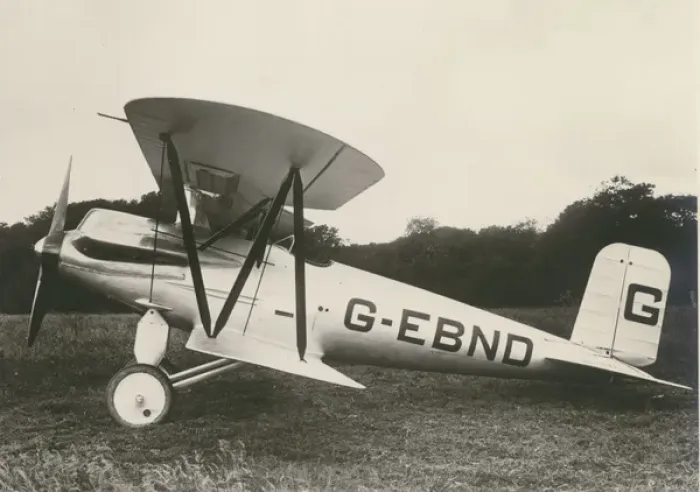 Framed Print : Avro 566 Avenger, G-EBND Framed Print : Avro 566 Avenger, G-EBND