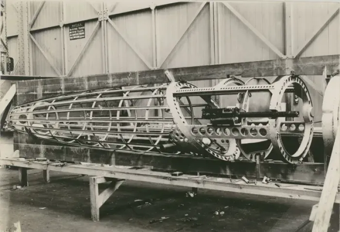 Framed Print : Avro 584 Avocet during construction Framed Print : Avro 584 Avocet during construction