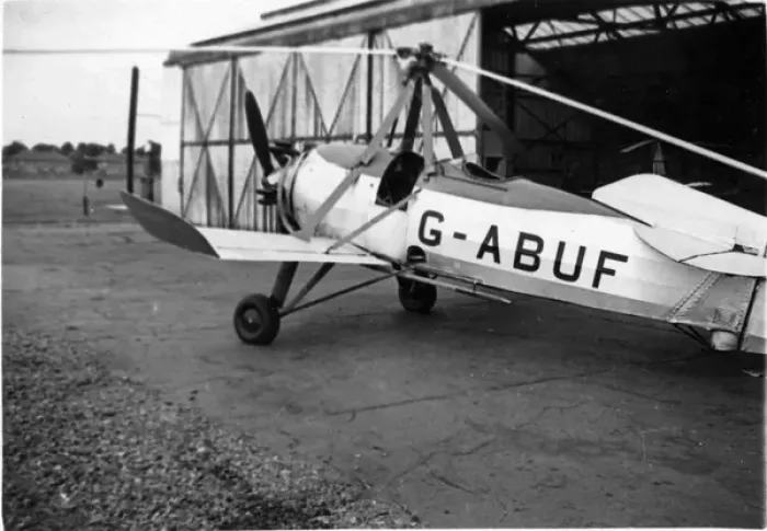 Framed Print : Avro 620 Cierva C19 MkIVP G-ABUF Framed Print : Avro 620 Cierva C19 MkIVP G-ABUF