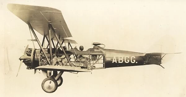 Avro 626, G-ABGG, showing internal details