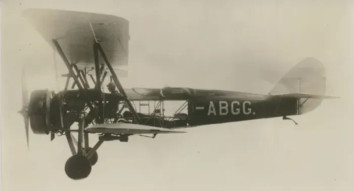 Framed Print : Avro 626, G-ABGG, showing internal details Framed Print : Avro 626, G-ABGG, showing internal details