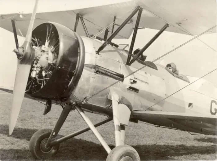 Framed Print : Avro 626, probably G-ABRK Framed Print : Avro 626, probably G-ABRK