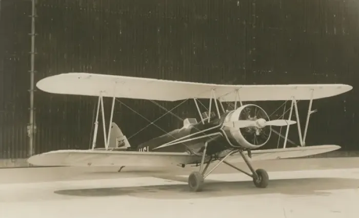 Framed Print : Avro 631 Cadet, VR-HCL, at FEFTS