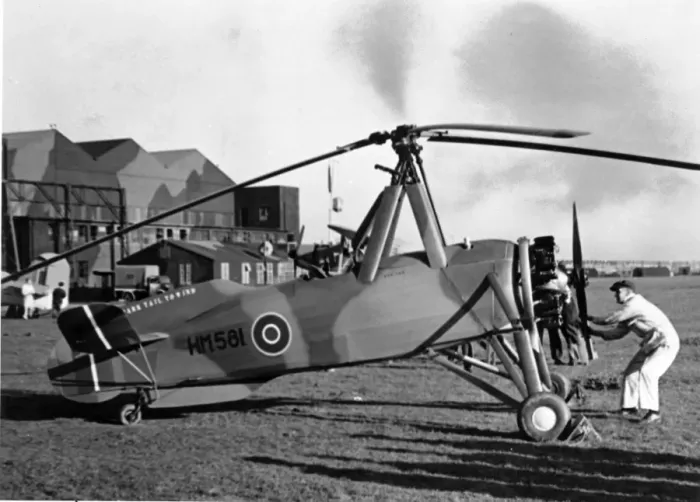 Framed Print : Avro 671 Cierva C30A HM561 Framed Print : Avro 671 Cierva C30A HM561