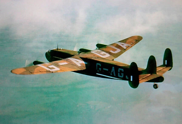 Avro 685 York-shown is the first civilianised York deli