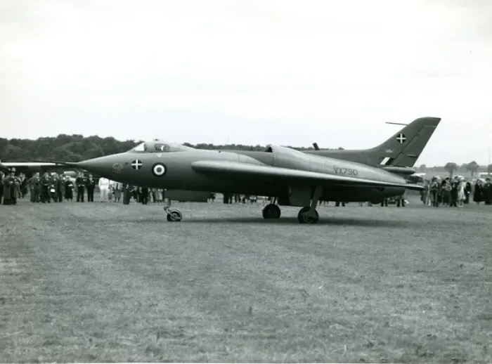 Framed Print : Avro 707B, VX790, at the 1953 Royal Aeronautical Society? Framed Print : Avro 707B, VX790, at the 1953 Royal Aeronautical Society?