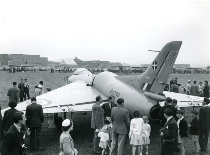 Framed Print : Avro 707B, VX790, at the 1953 Royal Aeronautical Society? Framed Print : Avro 707B, VX790, at the 1953 Royal Aeronautical Society?
