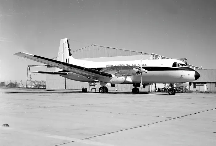 Framed Print : Avro 748 A10-595 Framed Print : Avro 748 A10-595
