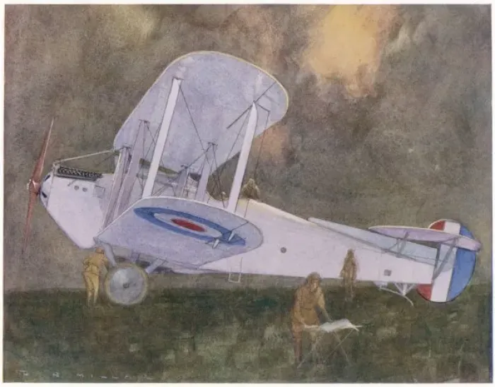 Framed Print : Avro Aldershot Plane Framed Print : Avro Aldershot Plane