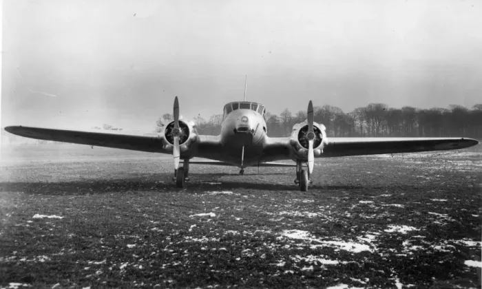 Framed Print : Avro Anson I first production prototype K6152 Framed Print : Avro Anson I first production prototype K6152