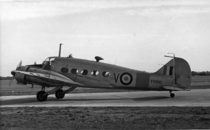 Framed Print : Avro Anson T21 VV980 Framed Print : Avro Anson T21 VV980