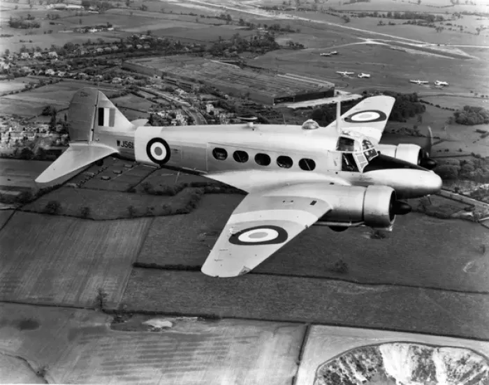 Framed Print : Avro Anson T21 WJ561 - the last production Anson