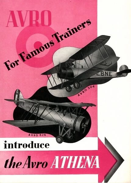 Avro Athena brochure