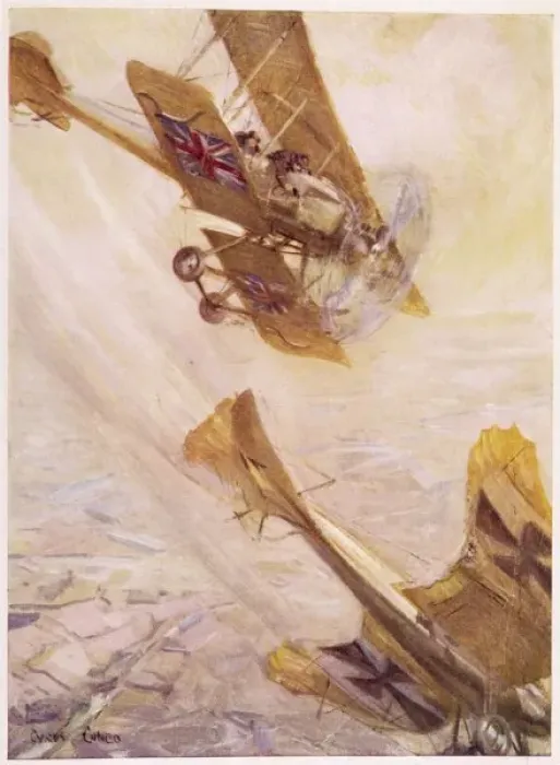 Framed Print : Avro Attacks German Framed Print : Avro Attacks German