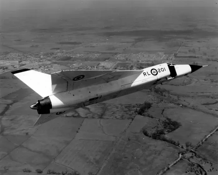 Framed Print : Avro Canada CF105 Arrow I 25201 Framed Print : Avro Canada CF105 Arrow I 25201