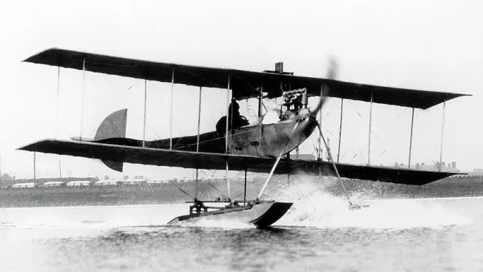 Framed Print : AVRO D Prototype at Barrow in Furness early 1900s Framed Print : AVRO D Prototype at Barrow in Furness early 1900s