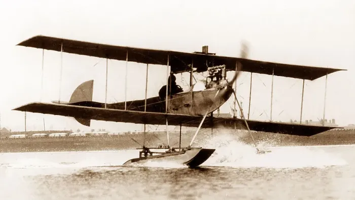 Framed Print : AVRO D Prototype at Barrow in Furness early 1900s Framed Print : AVRO D Prototype at Barrow in Furness early 1900s