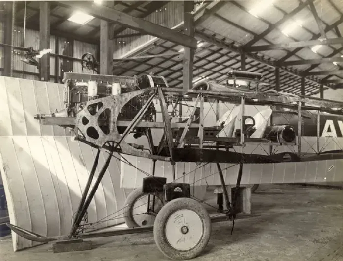 Framed Print : An Avro Dyak at a&E Framed Print : An Avro Dyak at a&E