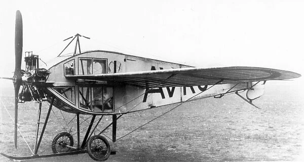 Avro F cabin monoplane of 1912