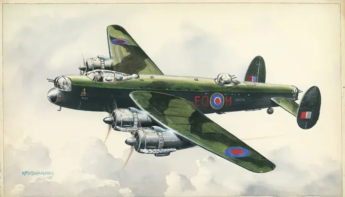 Framed Print : Avro Lancaster Framed Print : Avro Lancaster