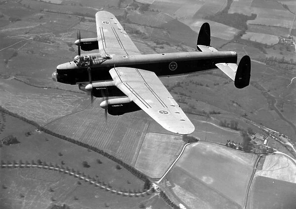 Avro Lancaster 80001 engine test bed