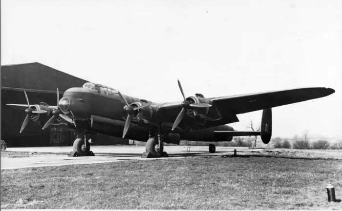 Framed Print : Avro Lancaster II LL735 - Metropolitan-Vickers Framed Print : Avro Lancaster II LL735 - Metropolitan-Vickers