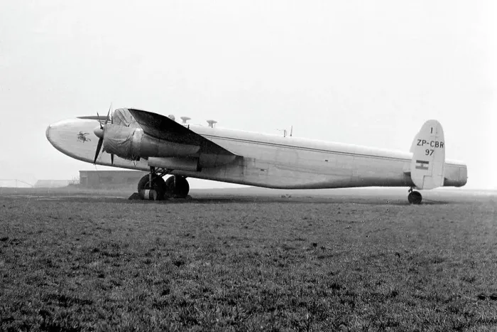 Framed Print : Avro Lincoln Freighter ZP-CBR-97 Framed Print : Avro Lincoln Freighter ZP-CBR-97