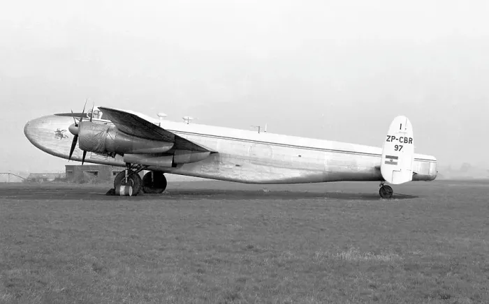 Framed Print : Avro Lincolnian Freighter ZP-CBR-97 Framed Print : Avro Lincolnian Freighter ZP-CBR-97