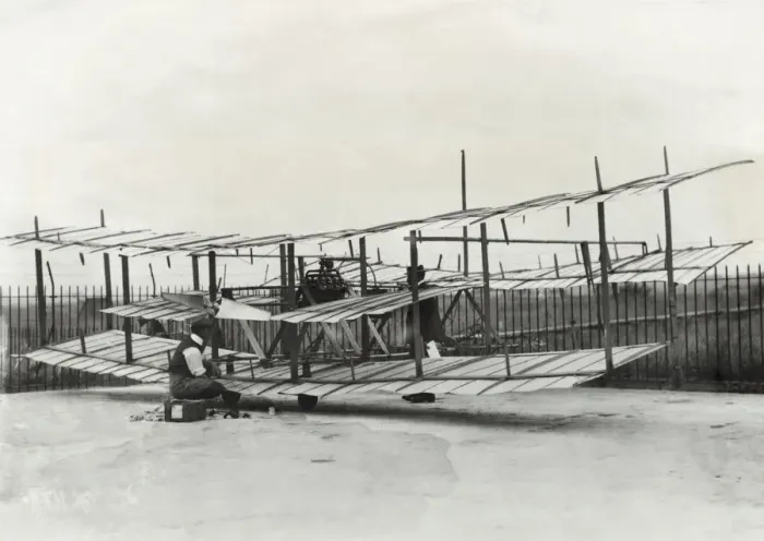 Framed Print : Avro Roe 1 Biplane Framed Print : Avro Roe 1 Biplane