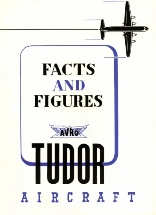 Framed Print : Avro Tudor Facts and Figures brochure Framed Print : Avro Tudor Facts and Figures brochure
