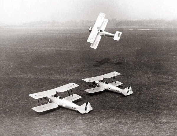 Avro Tutor biplane aircraft, 1933