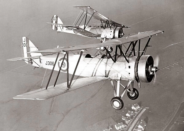 Avro Tutor biplane, Egyptian Army Air Force, 1933