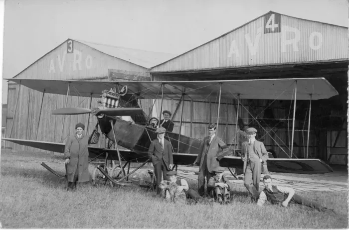 Framed Print : Avro Type D In the aircraft is Lusteed Framed Print : Avro Type D In the aircraft is Lusteed
