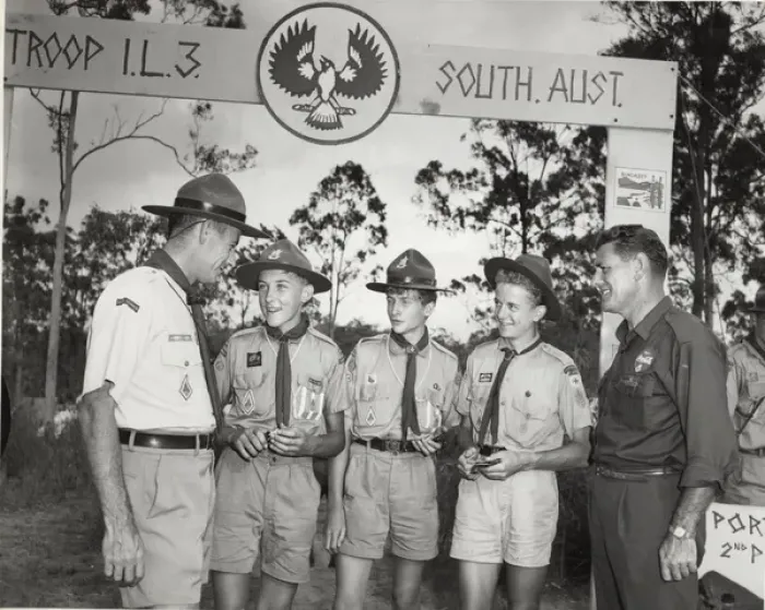 Framed Print : Award-winning scouts, Queensland, Australia