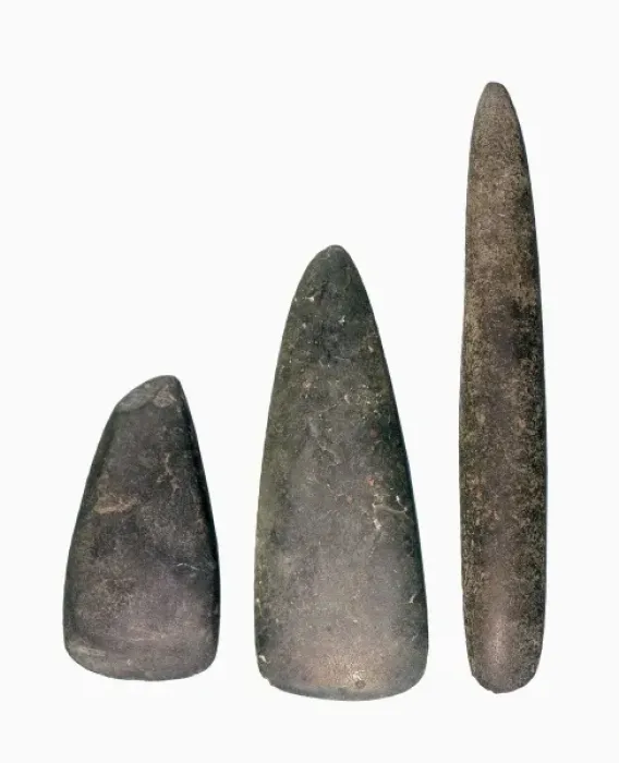Framed Print : Axes belonging to the Catalan Grave Culture (Cultura Framed Print : Axes belonging to the Catalan Grave Culture (Cultura