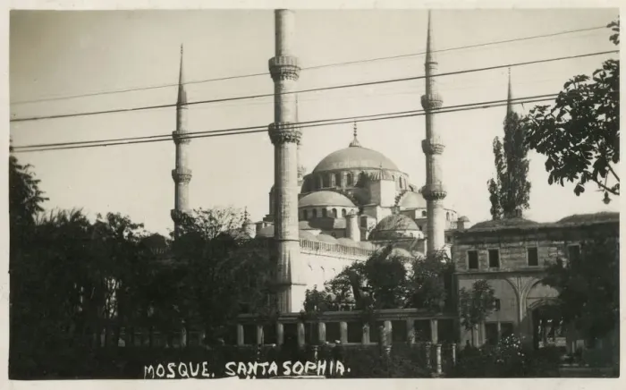 Framed Print : Ayasofya (Hagia Sophia) - Istanbul, Turkey Date: 1922 Framed Print : Ayasofya (Hagia Sophia) - Istanbul, Turkey Date: 1922