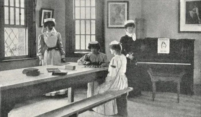 Framed Print : Aylesbury Inebriate Reformatory - Inmates Playing Draughts Framed Print : Aylesbury Inebriate Reformatory - Inmates Playing Draughts