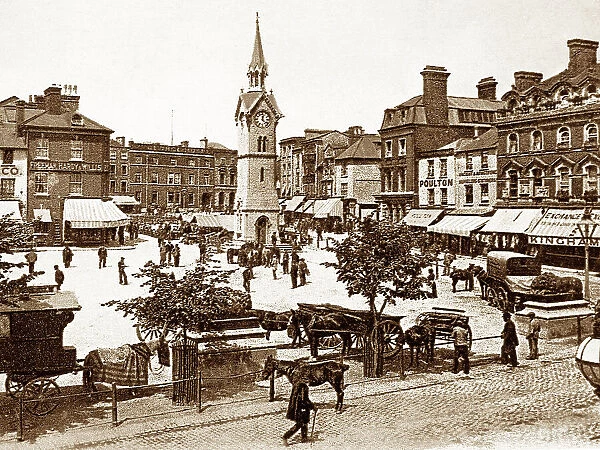 Aylesbury Market Square early 1900s