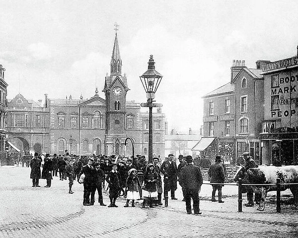 Aylesbury Market Square Victorian period