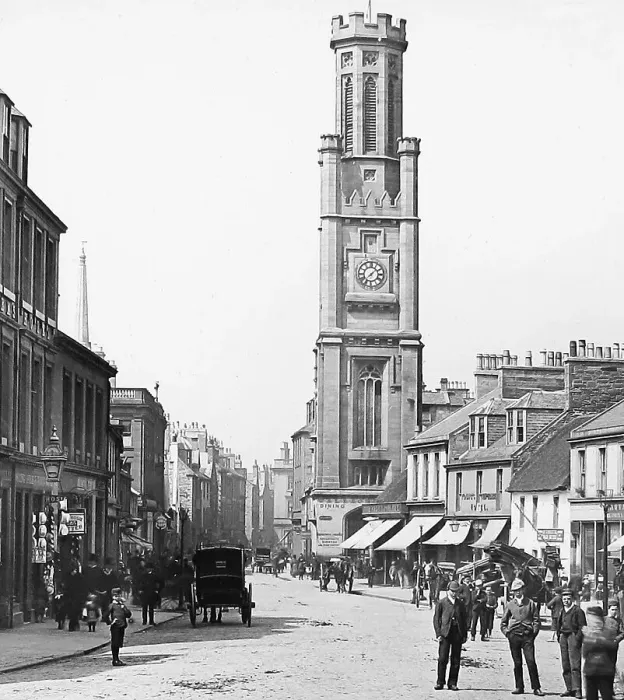 Framed Print : Ayr Wallace Tower Victorian period Framed Print : Ayr Wallace Tower Victorian period