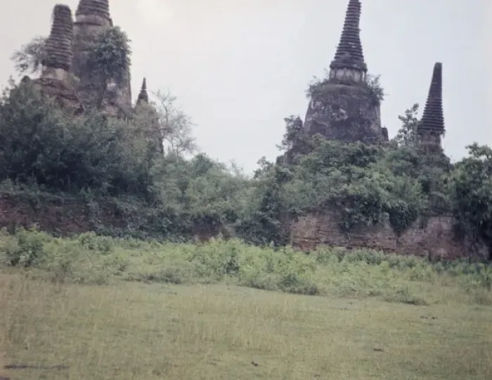 Framed Print : Ayuthaya ruins - Thailand