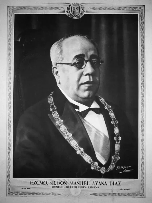 Framed Print : AZAс, Manuel (1880-1940). Spanish Republican Framed Print : AZAс, Manuel (1880-1940). Spanish Republican