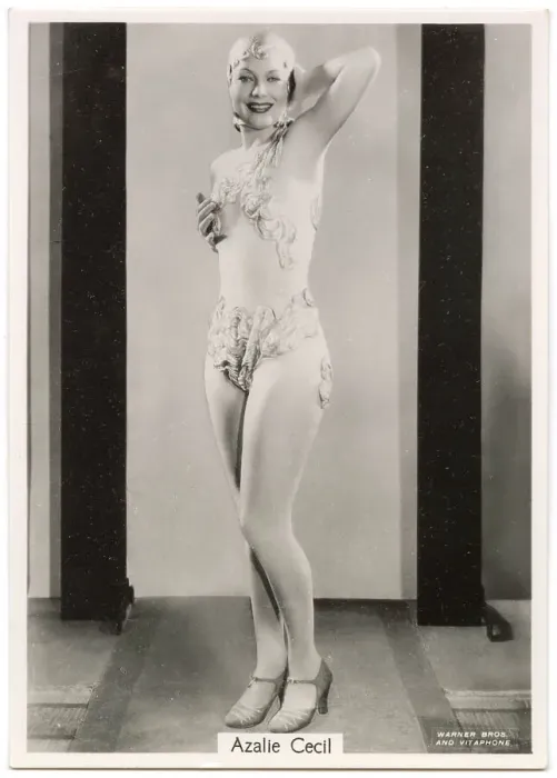 Framed Print : Azalie (or Azelie) Cecil, American actress and dancer Date: 1939 Framed Print : Azalie (or Azelie) Cecil, American actress and dancer Date: 1939