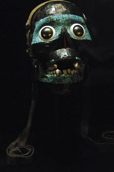 Aztec  /  Mixtec. 15th-16th C. From Mexico. The skull of the smo