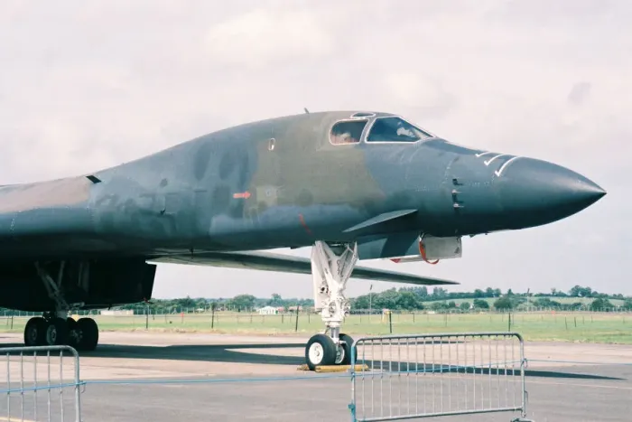 Framed Print : B-1B at Fairford Framed Print : B-1B at Fairford