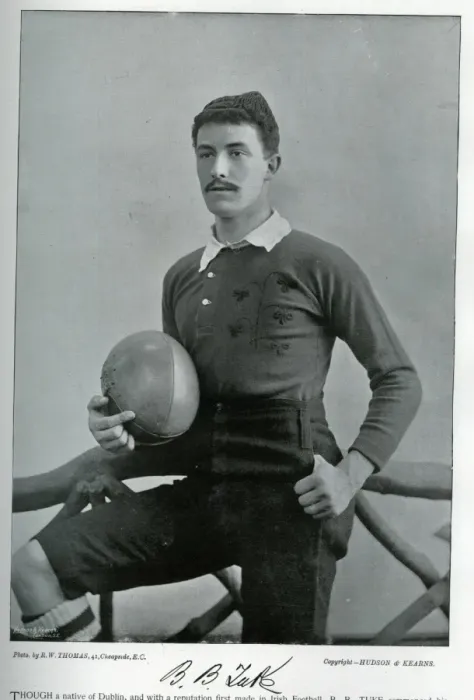 Framed Print : B B Tuke, Irish Rugby International player Framed Print : B B Tuke, Irish Rugby International player