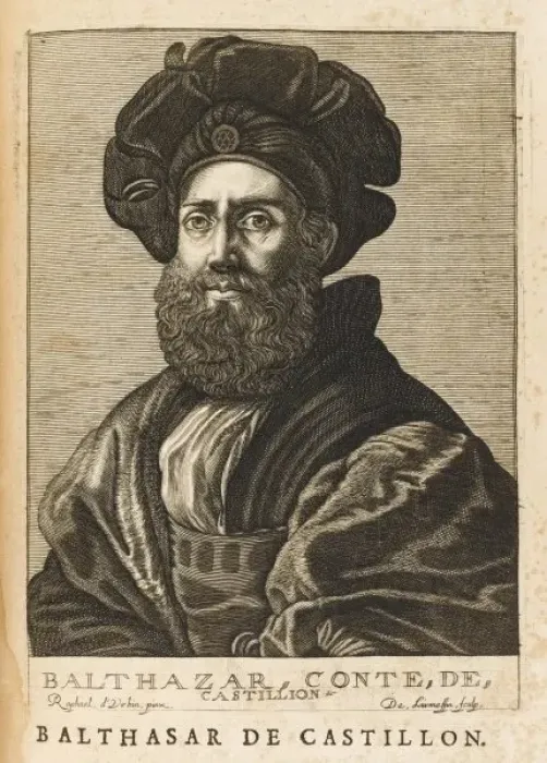 Framed Print : B Castiglione / Larmessin Framed Print : B Castiglione / Larmessin