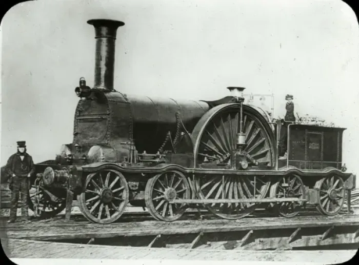 Framed Print : B & SR Locomotive 44 (GWR)